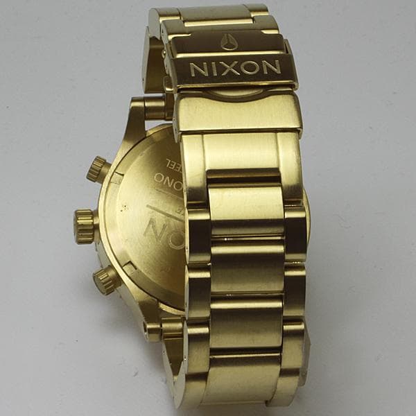 [ニクソン] NIXON 腕時計 42-20 CHRONO: ALL GOLD