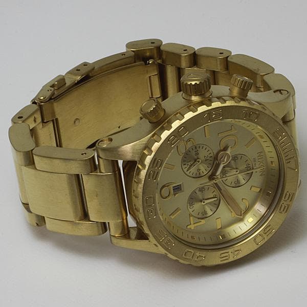 [ニクソン] NIXON 腕時計 42-20 CHRONO: ALL GOLD