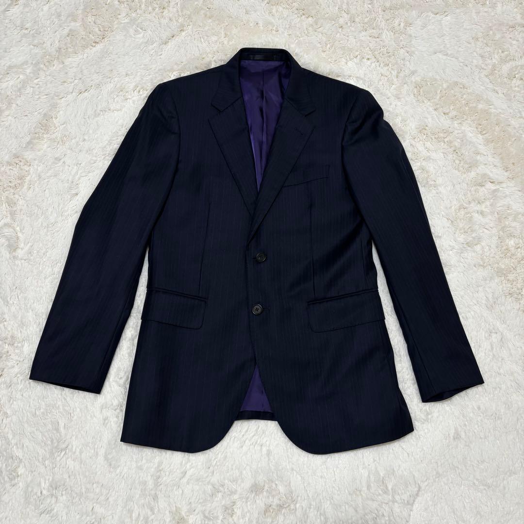 【美品】ポールスミス　スーツ　セットアップ　　ロロピアーナ　M寸　シルク混