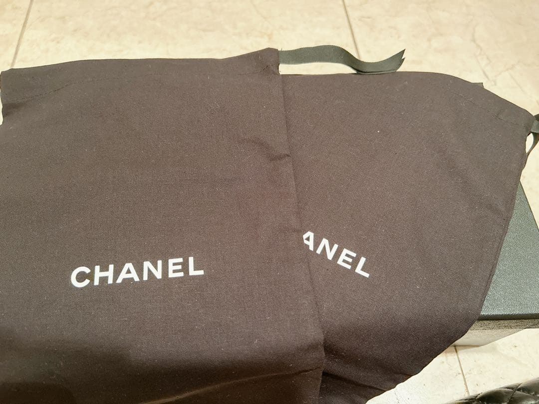 【新品未使用】正規品CHANEL バレエシューズ ブラック