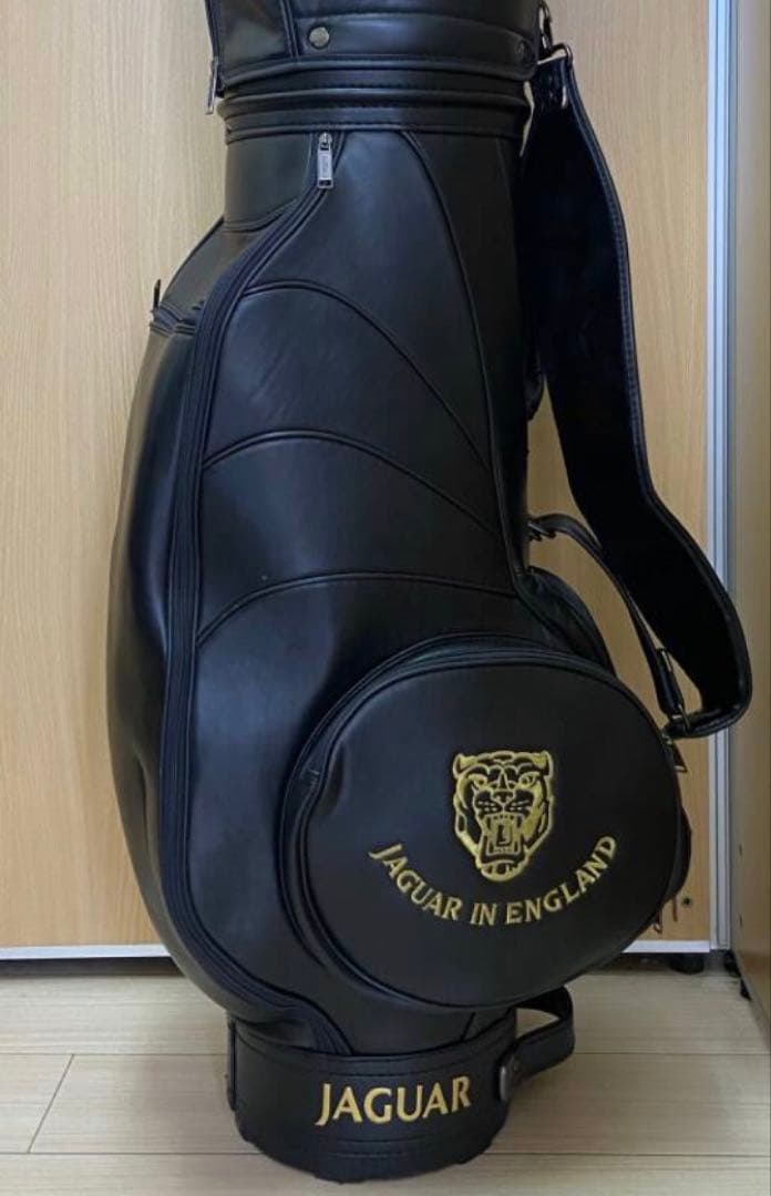 激レア！美品！JAGUAR ジャガー ゴルフキャディバッグ ブラック