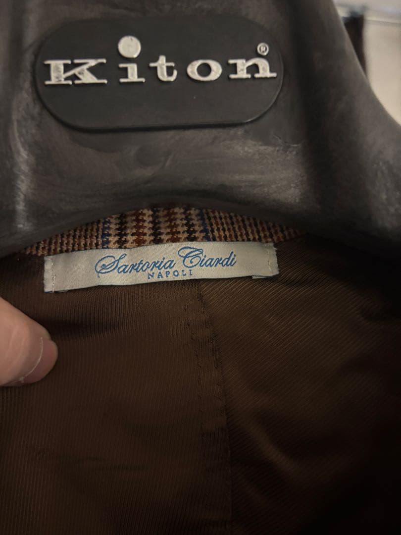 Sartoria Ciardi ビスポーク　ツイードジャケット