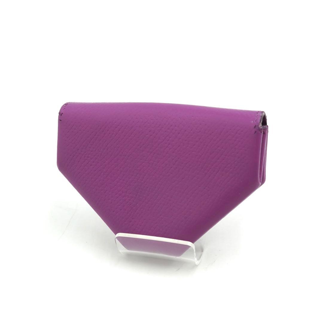 ✨未使用展示品✨　HERMES ケース　小銭入れ　ル・ヴァンキャトル　紫色