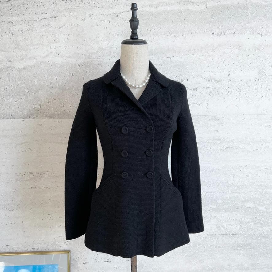 極美品★Christian Dior★雑誌掲載★ニット★名品★バージャケット