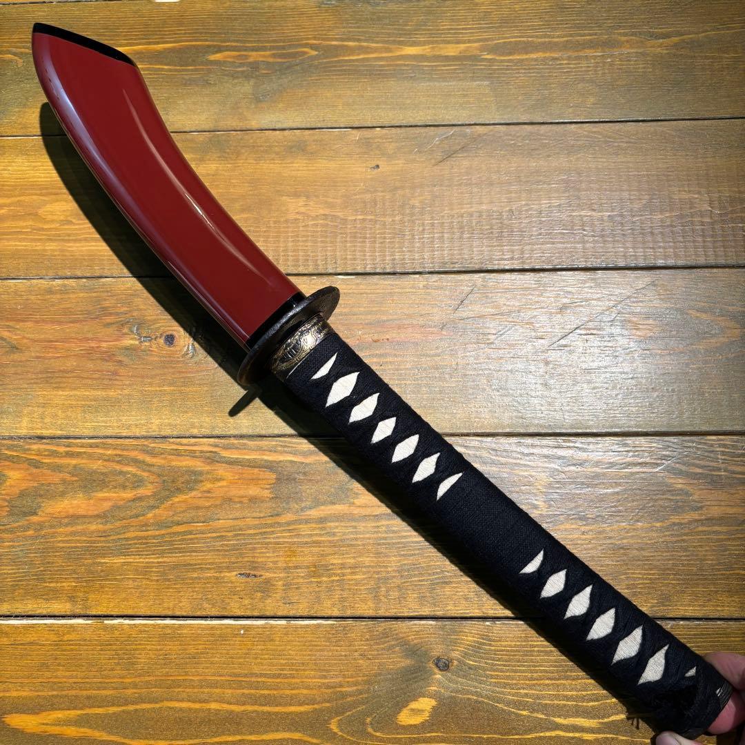 日本刀残欠クラフトナイフNo.95 藤井兼藤 薙刀風拵