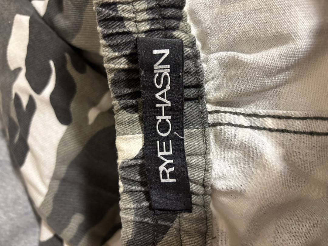 RYE CHASIN カモカーゴパンツ サイズ 1