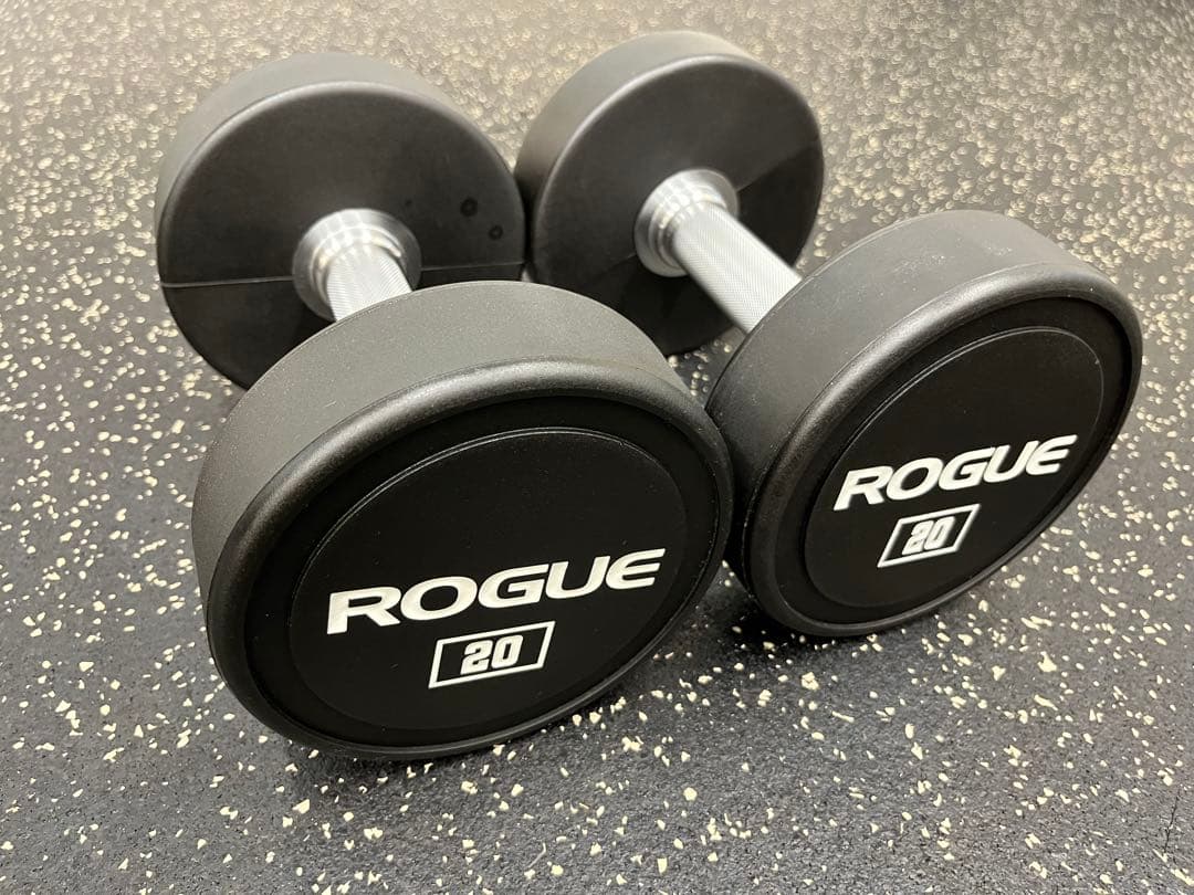 【ヤスさん専用】20LB ROGUE ウレタン ダンベル ポンド表記