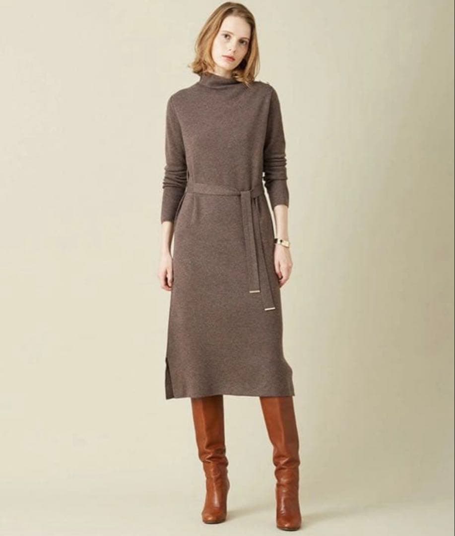 ベイジ beige ニットワンピース&パンツ　セット　サイズ2