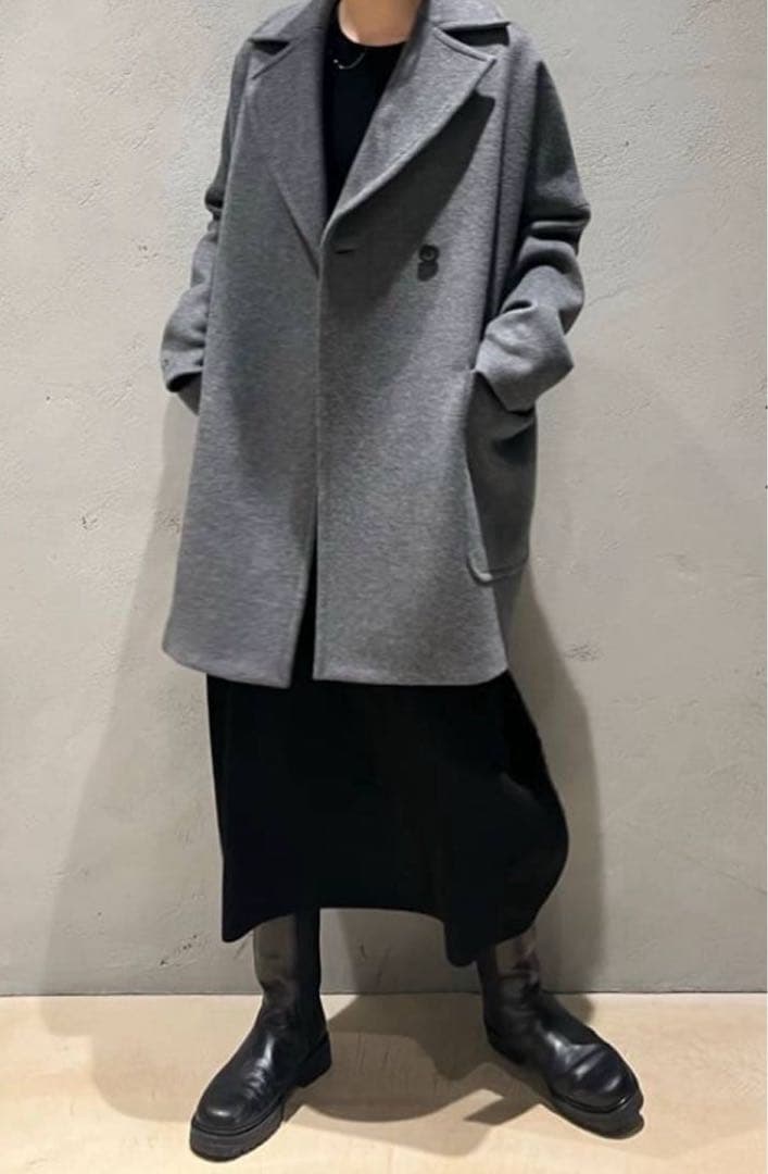 ✨極美品✨　Curensology グレー コクーンチェスターコート