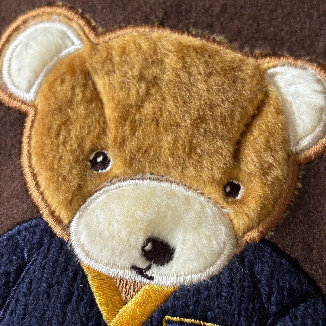 【ほぼ未使用】ピンクハウス テディベア スタジャン 袖革 ユニセックス 日本製