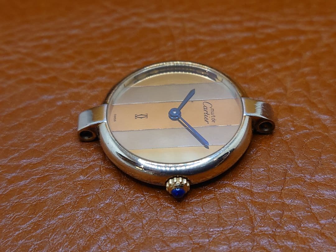 Cartier（カルティエ）マストヴァンドーム/ヴェルメイユ/ストライプダイヤル