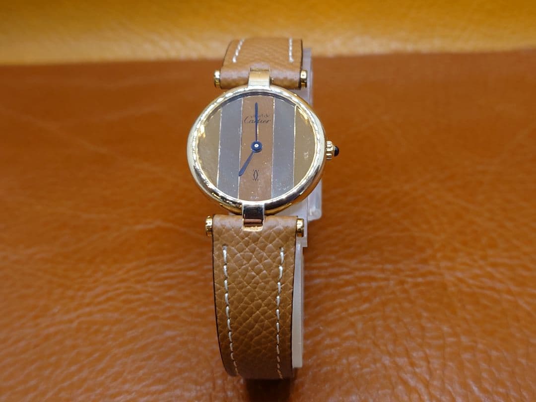 Cartier（カルティエ）マストヴァンドーム/ヴェルメイユ/ストライプダイヤル