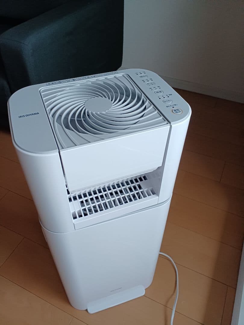 アイリスオーヤマ.サーキュレター衣類乾燥除湿機 IJD-150-WH