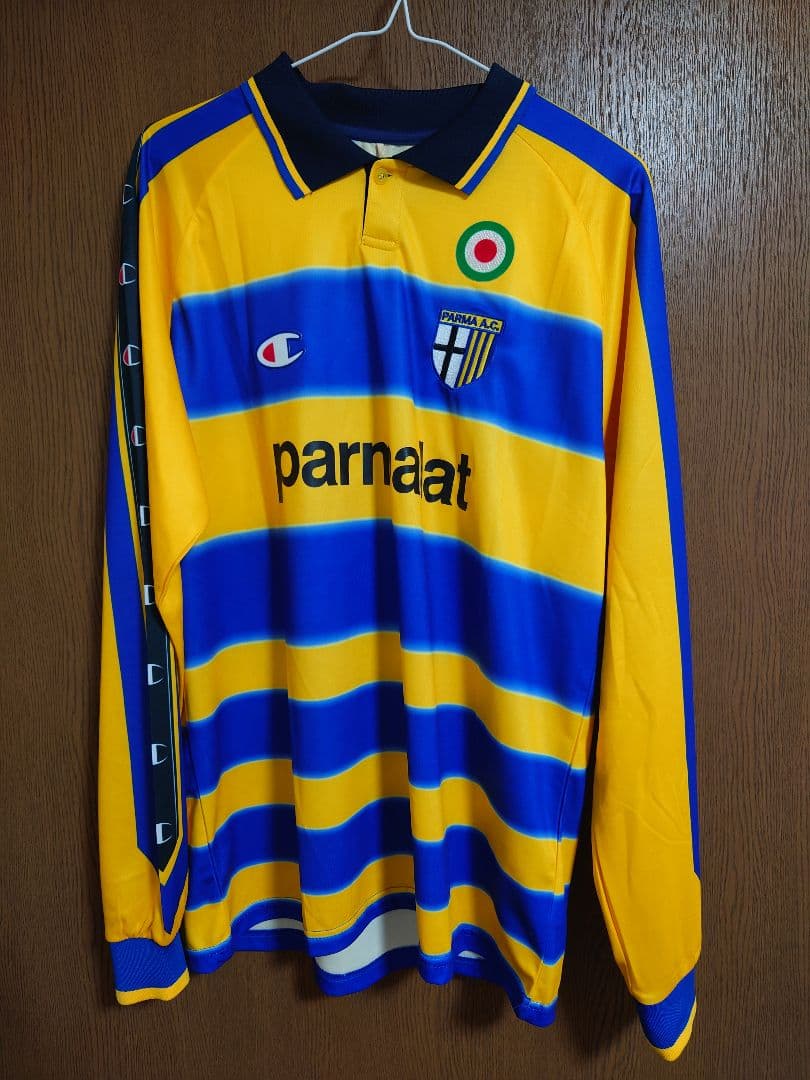 中田英寿 パルマ 長袖シャツ