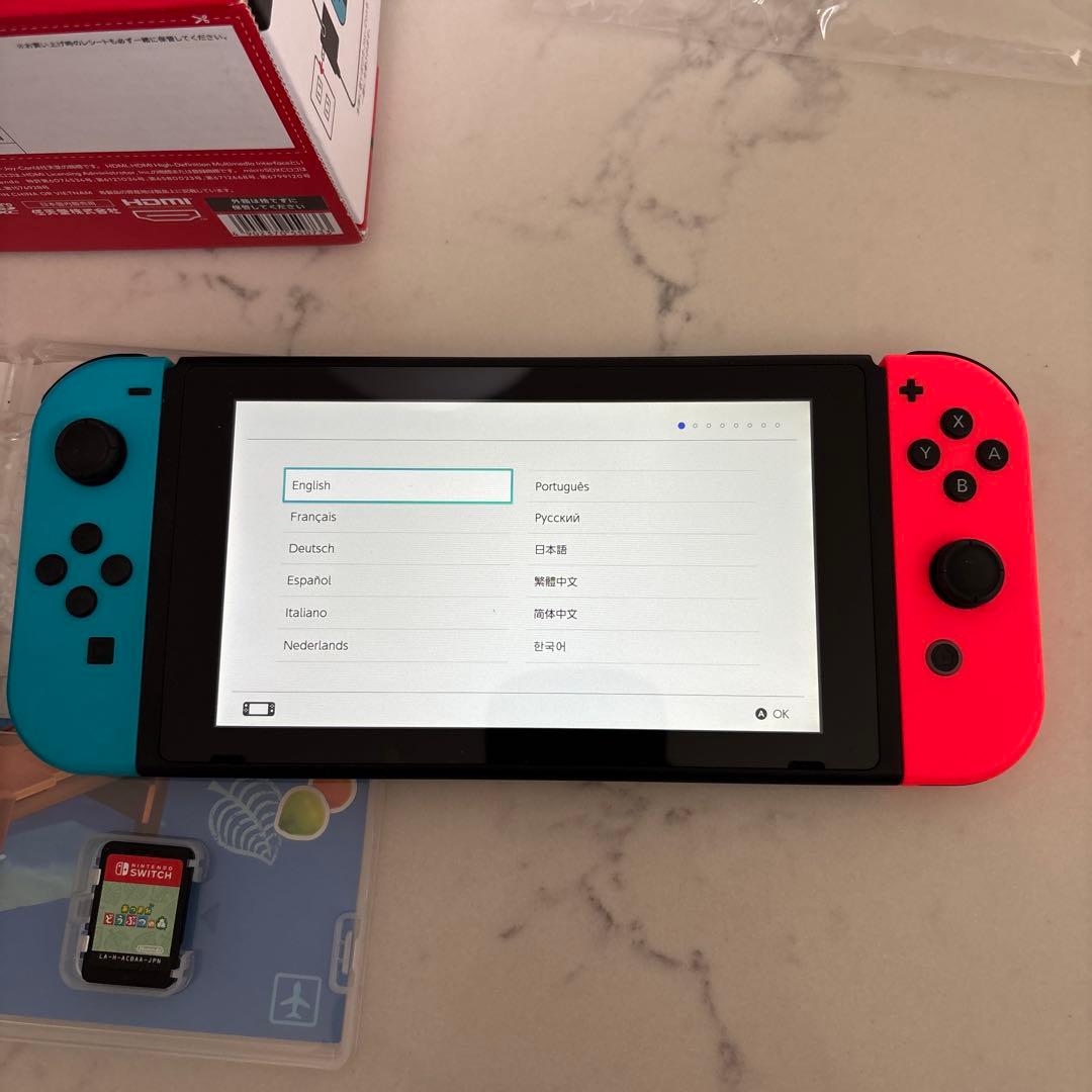 Nintendo Switch 本体　あつまれどうぶつの森