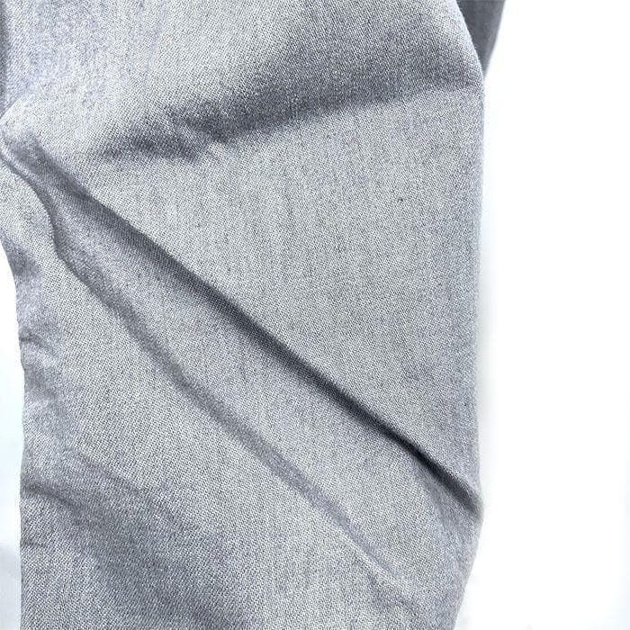 ドゥロワー Drawer オールインワン デニムオーバーオール ロゴ刺繍 グレー