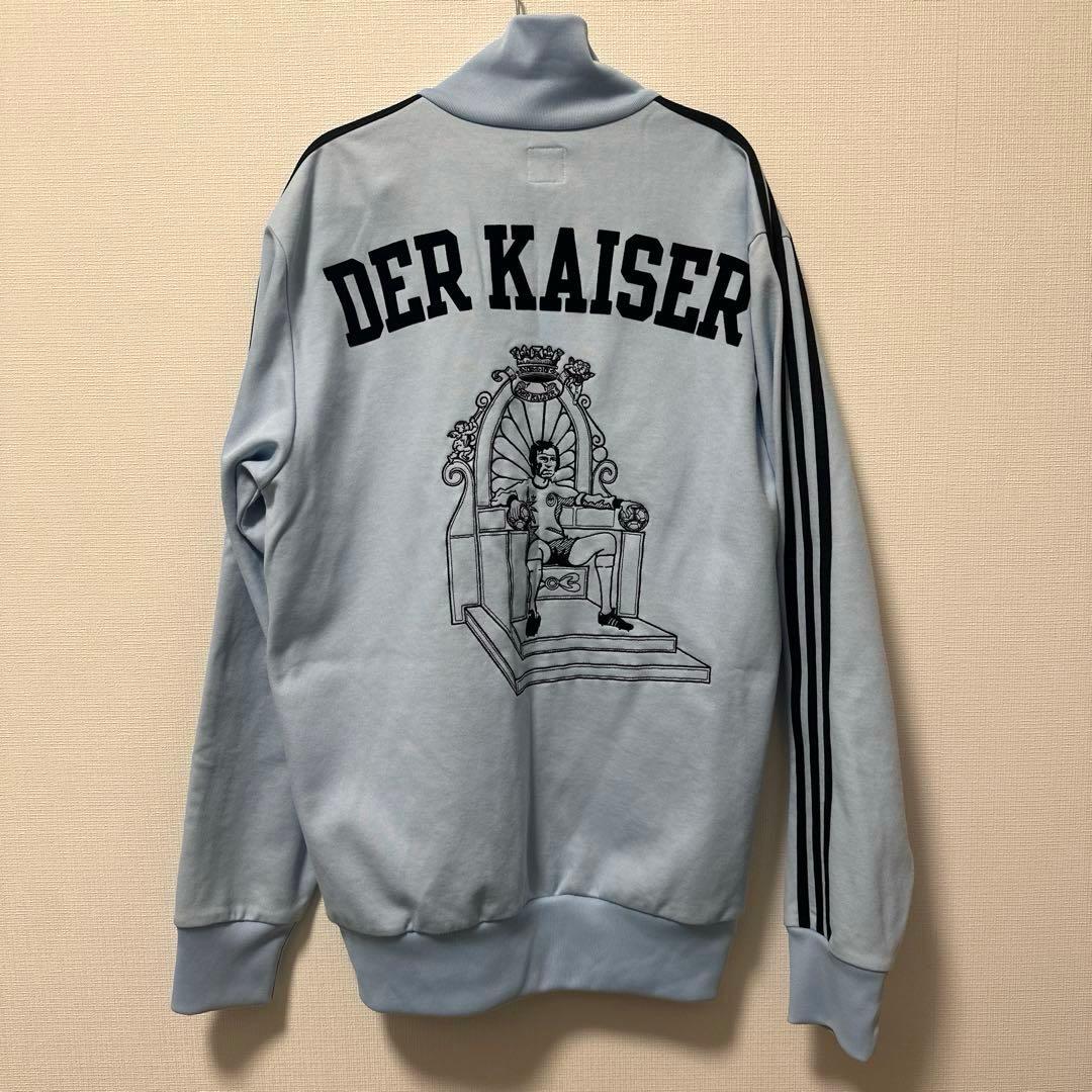 希少adidas トラックジャケット DER KAISER刺繍 ベッケンバウアー
