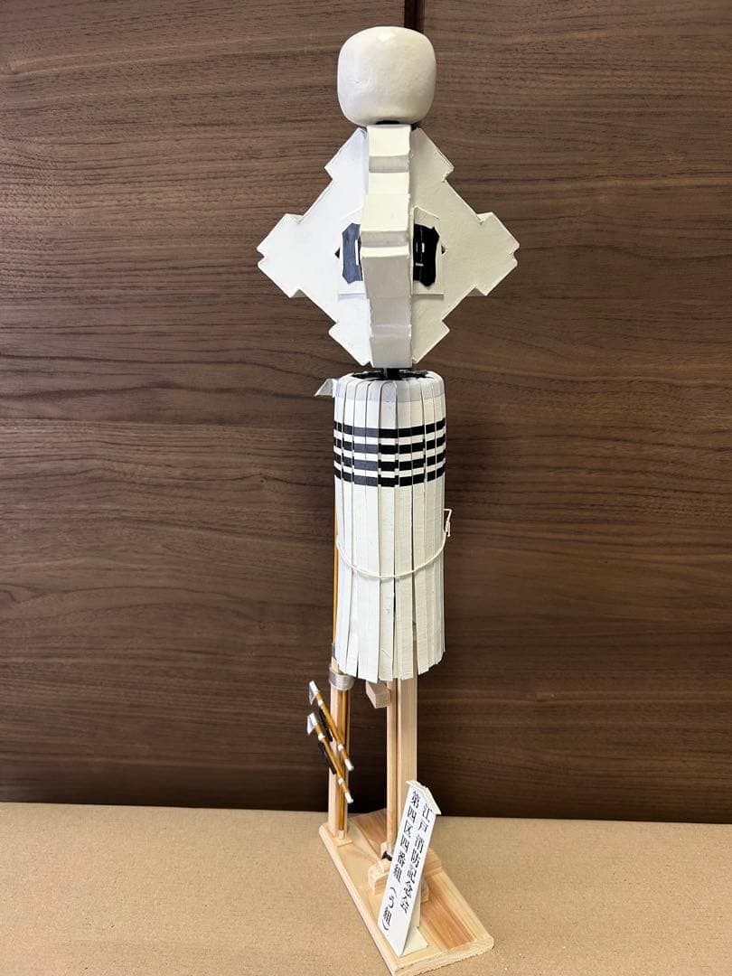 纏 手作り飾り纏 江戸消防記念会 四区四番う組、五区七番れ組、二本鳶口セット