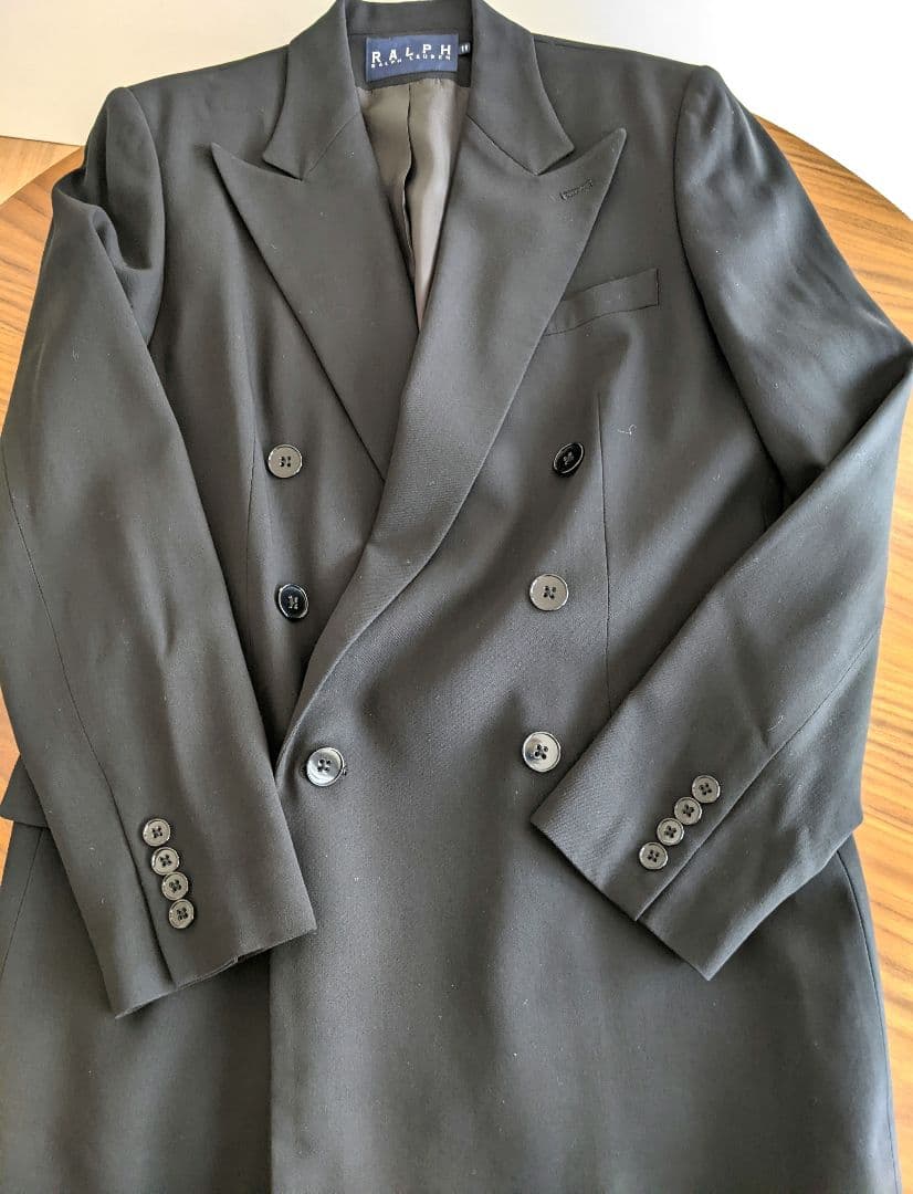 Ralph Lauren ラルフローレン　ダブルブレスト　ジャケット　黒　11号