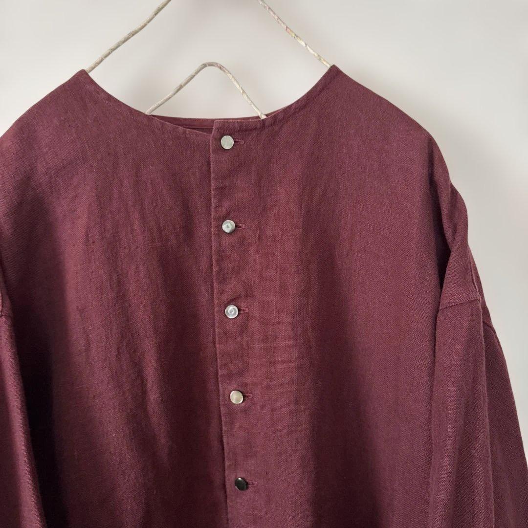 ネストローブ　起毛リネンジャケット