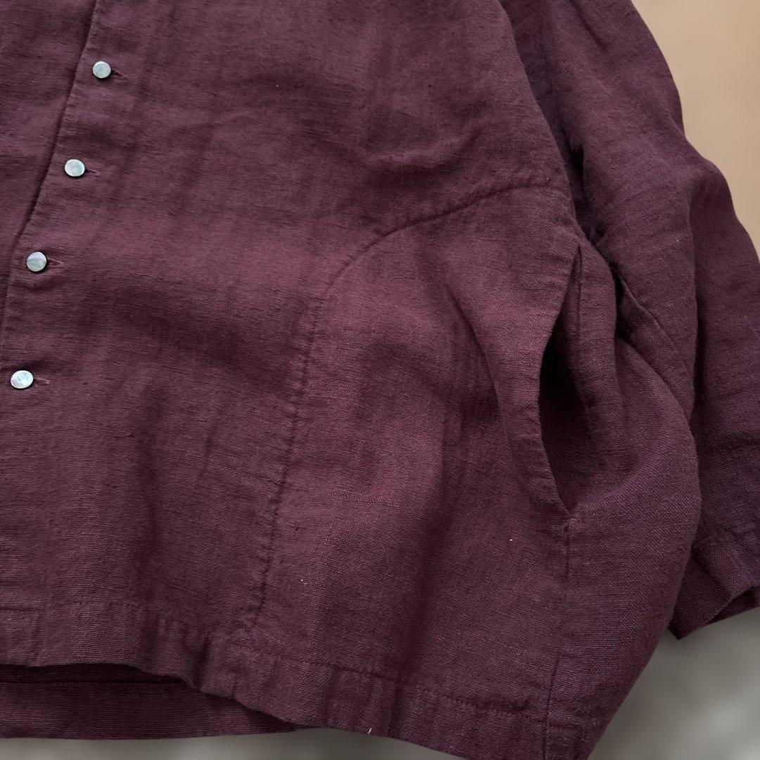 ネストローブ　起毛リネンジャケット