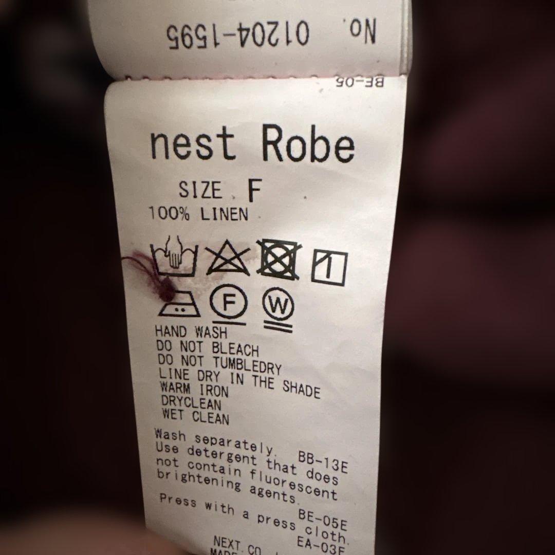 ネストローブ　起毛リネンジャケット