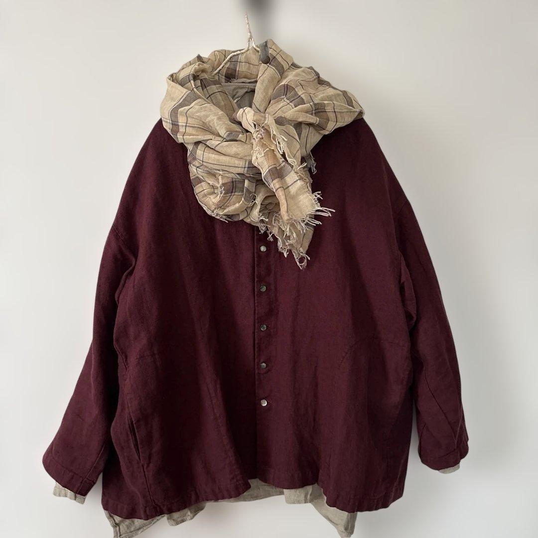 ネストローブ　起毛リネンジャケット