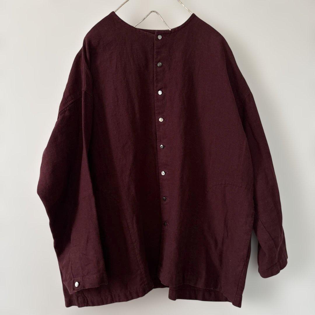 ネストローブ　起毛リネンジャケット