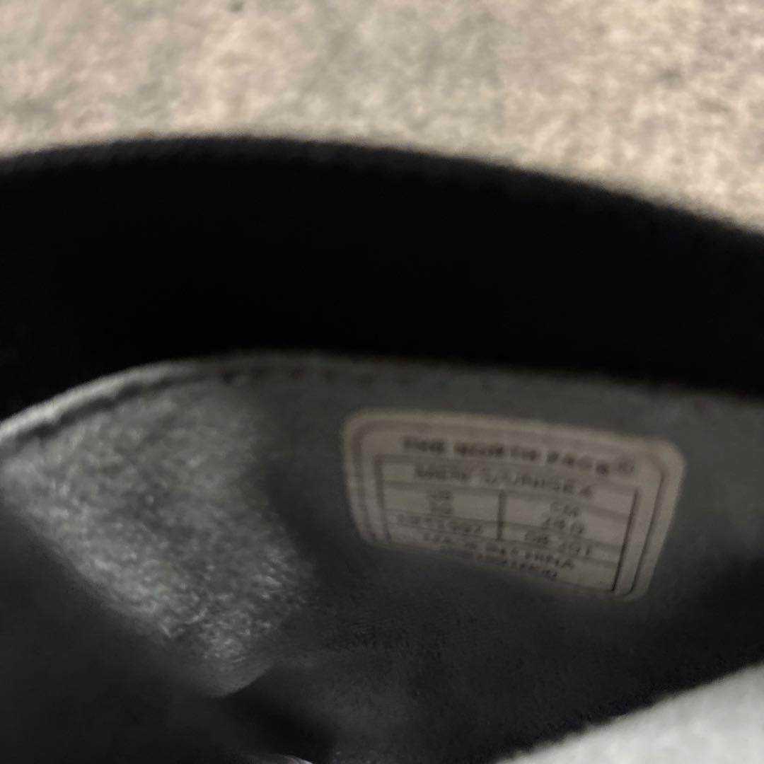 THE NORTH FACE ブラック ショートブーツ ゴアテックス