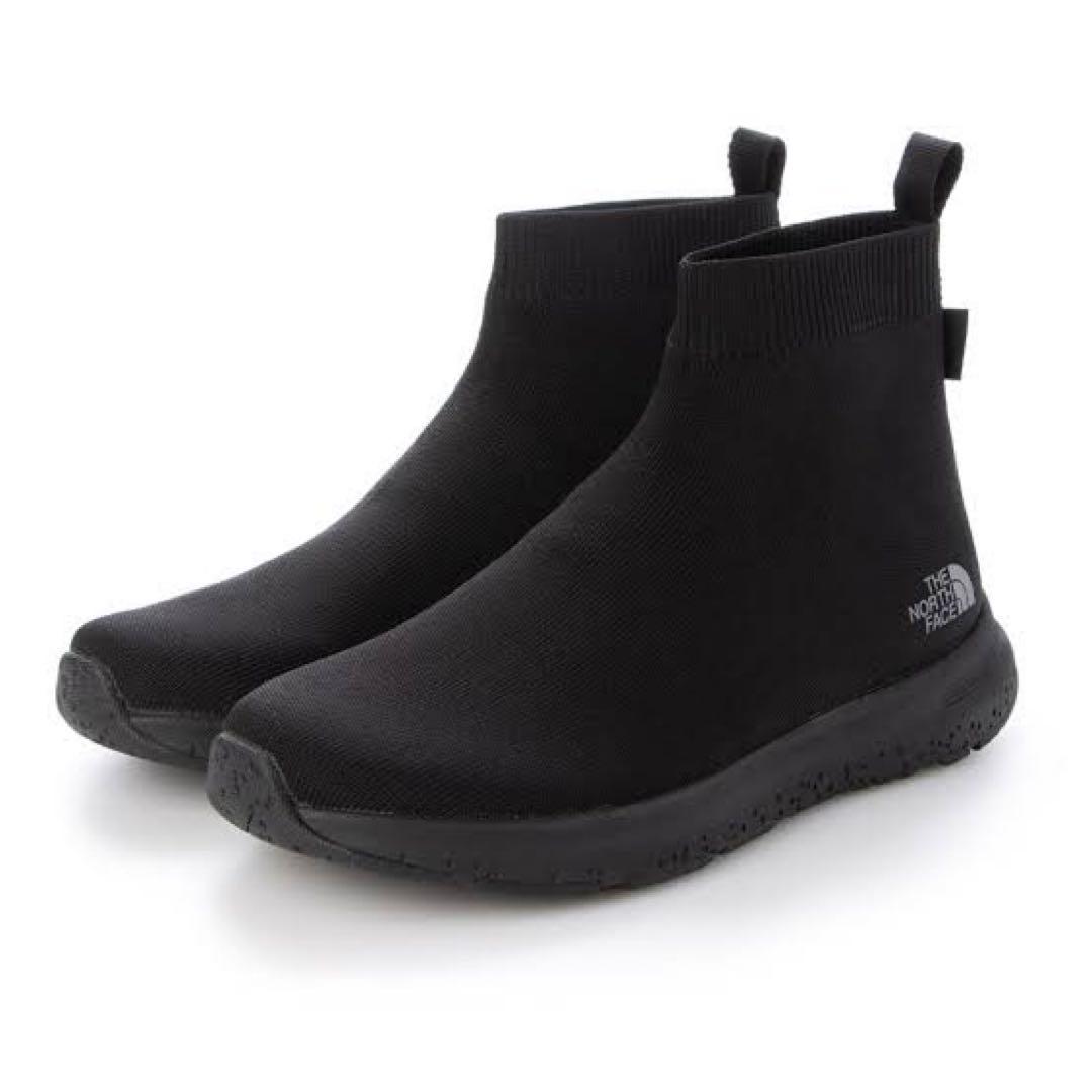 THE NORTH FACE ブラック ショートブーツ ゴアテックス