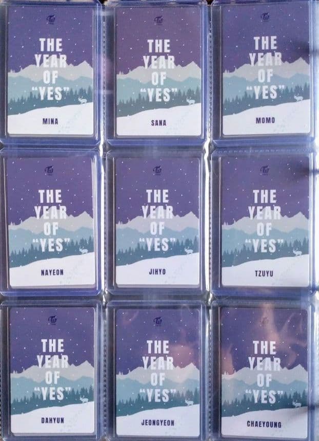 TWICE/THE YEAR OF YES/MONOGRAPH/トレカ！