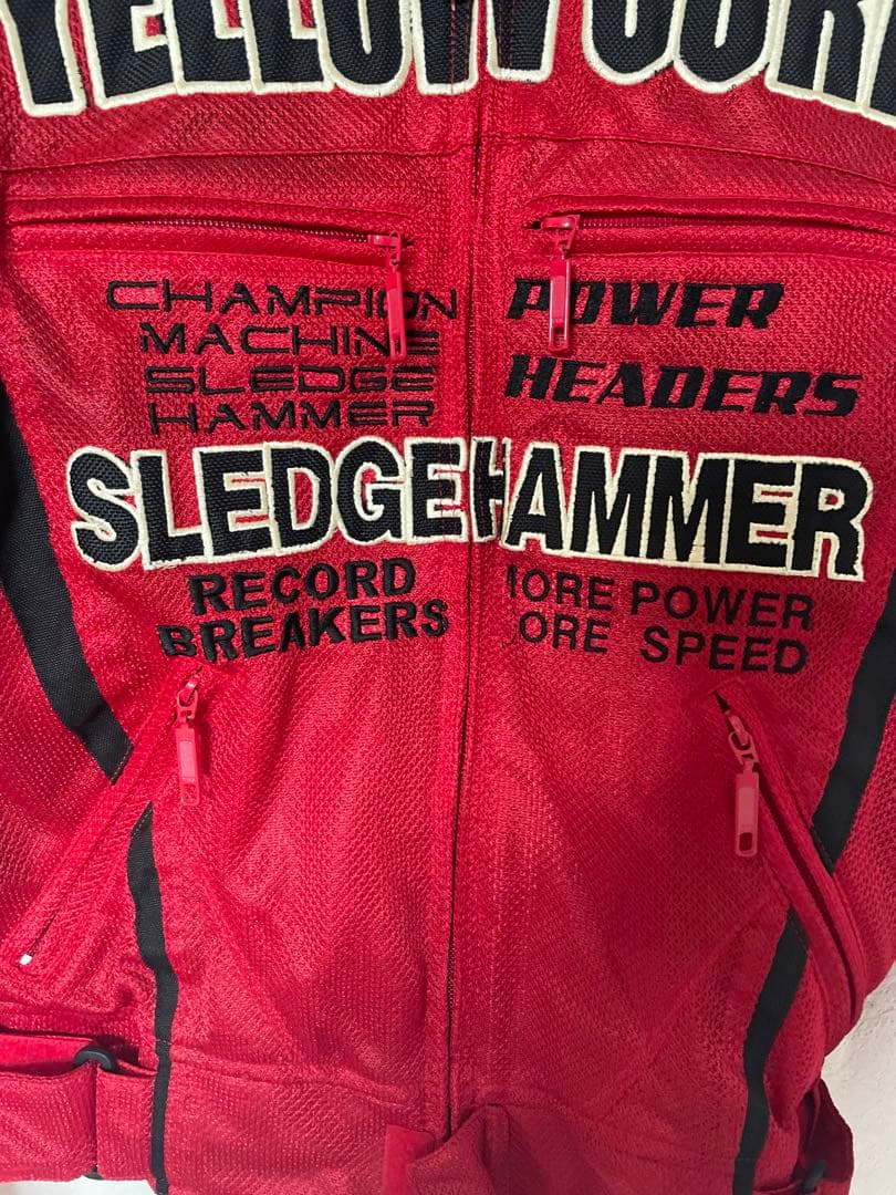 YELLOW CORN SLEDGEHAMMER 冬ジャケット Mプロテクター付