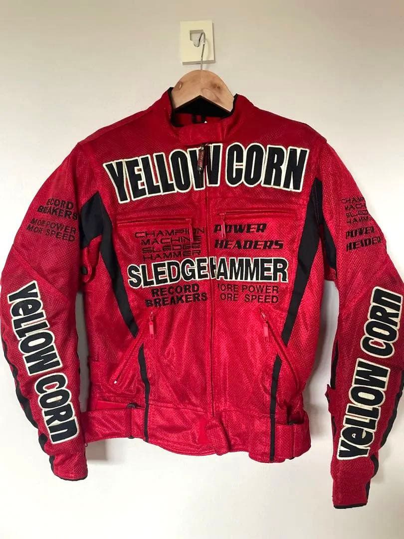 YELLOW CORN SLEDGEHAMMER 冬ジャケット Mプロテクター付