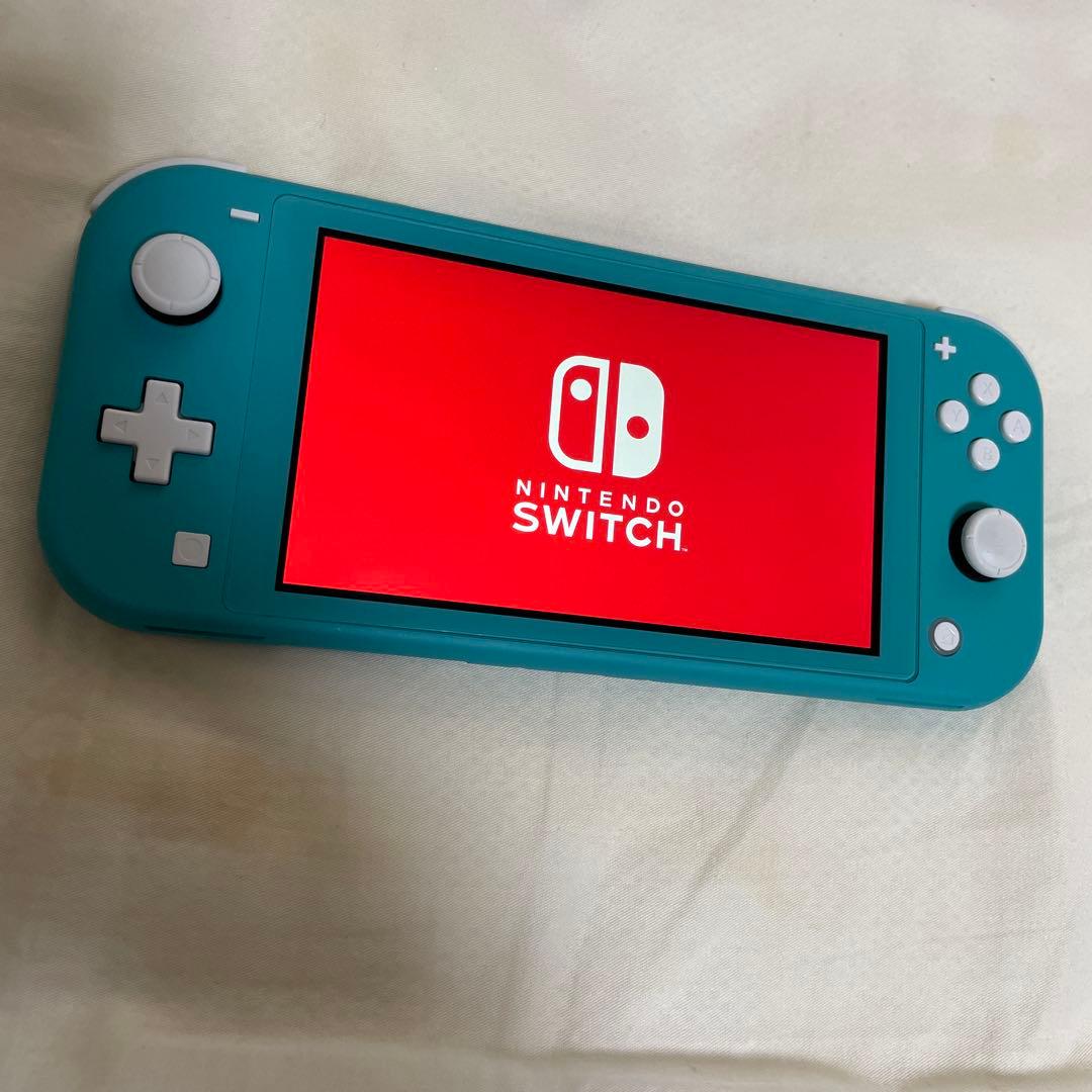 Nintendo Switch Liteあつ森ケース付き 動作確認済み初期化済み