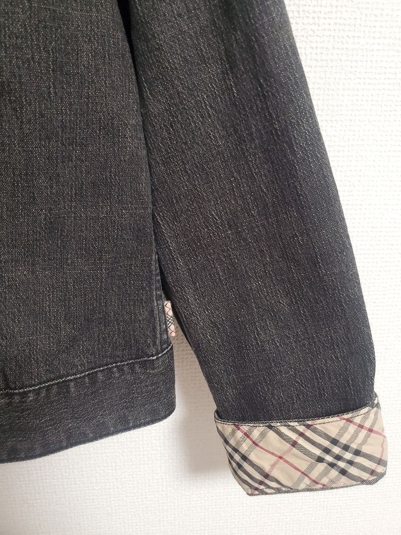 【美品】BURBERRY LONDON デニムジャケット Gジャン 15BR