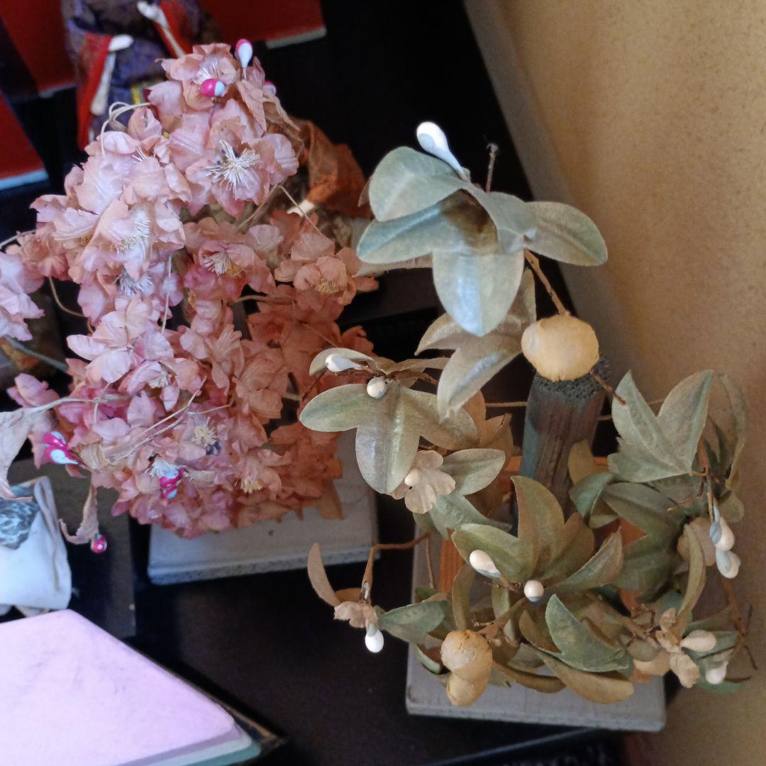 お値下げ♥雛人形 御殿飾り　伝統的な雛人形セット 昭和30年レトロ♥