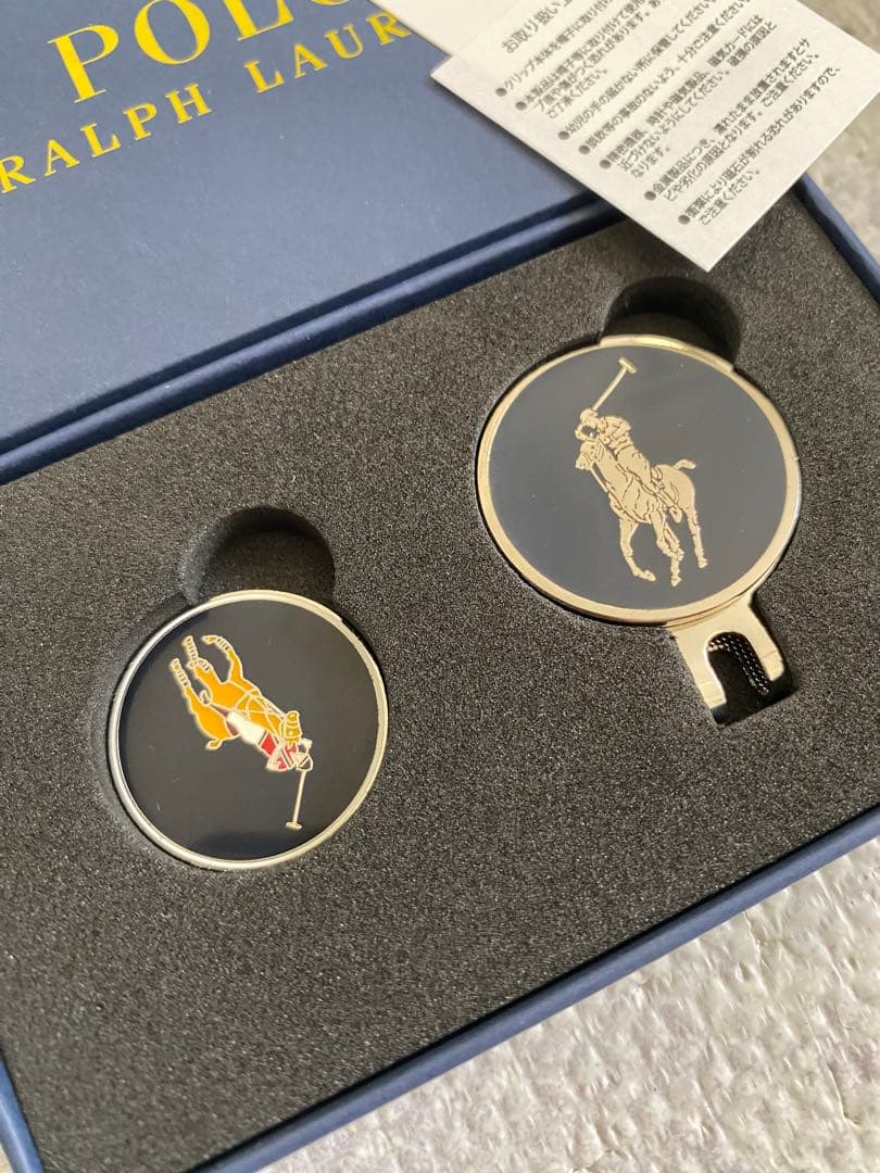 新品　ポロ ラルフローレン　マネークリップ