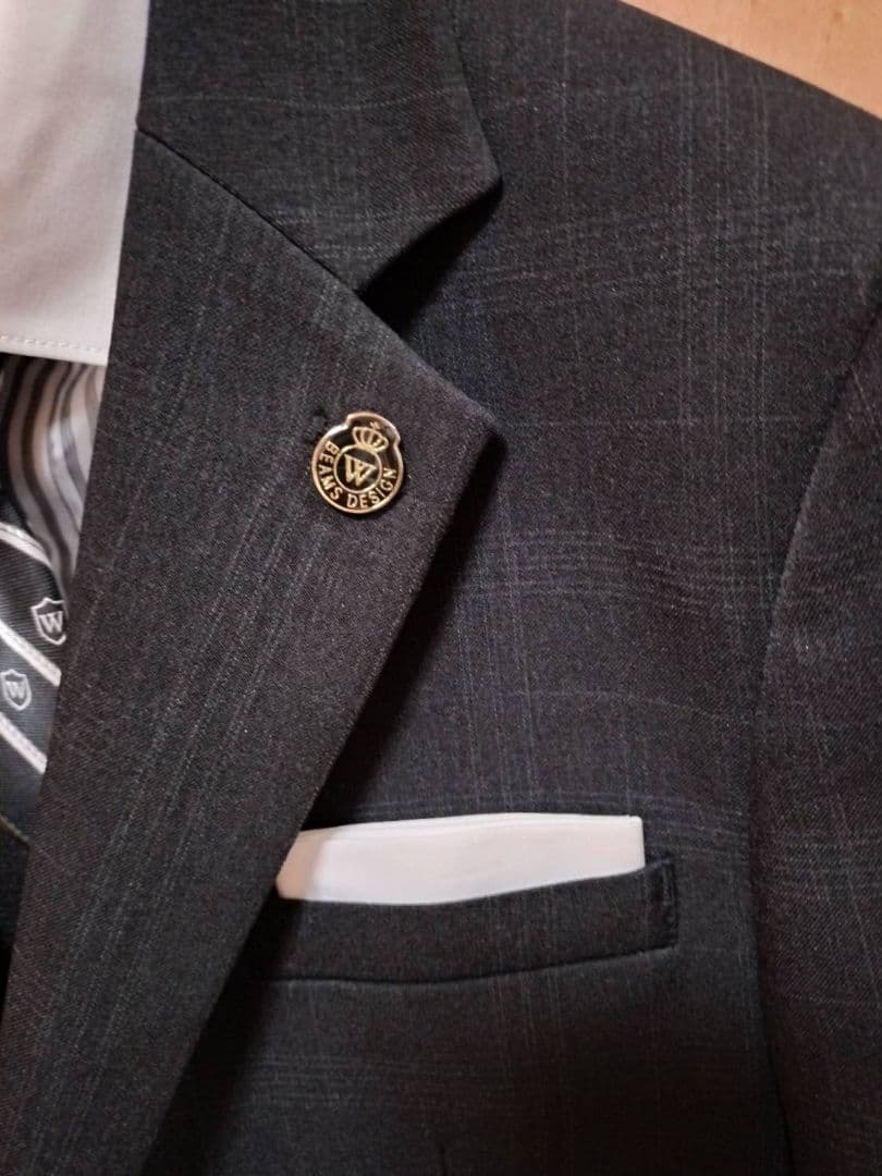 waltz by BEAMS DESIGN フォーマルスーツ 【160】ブラック