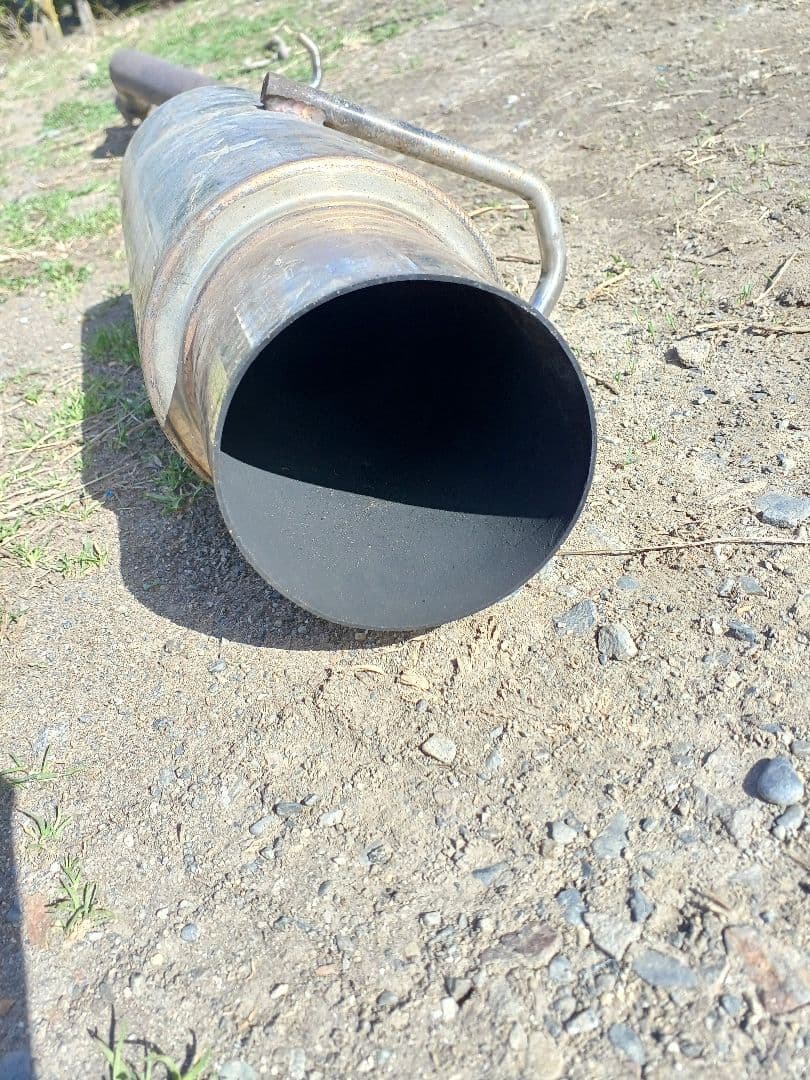 ジムニー　ja11 　社外　マフラー　ステンレス　メーカー不明