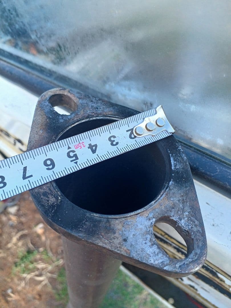 ジムニー　ja11 　社外　マフラー　ステンレス　メーカー不明