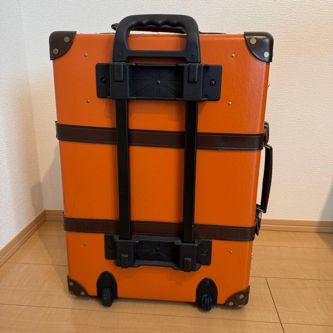 グローブトロッター センテナリー キャリーオン 2輪 オレンジ/ブラウン