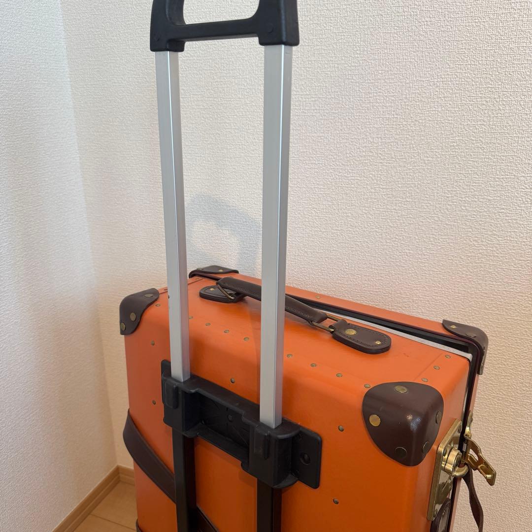 グローブトロッター センテナリー キャリーオン 2輪 オレンジ/ブラウン