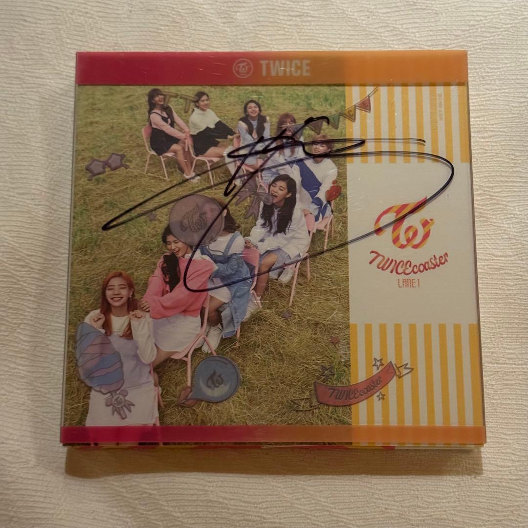 TWICE ツウィ サイン入りCD TWICEcoaster: Lane 1