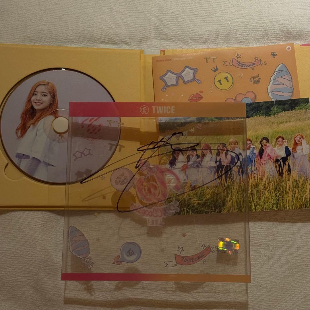 TWICE ツウィ サイン入りCD TWICEcoaster: Lane 1