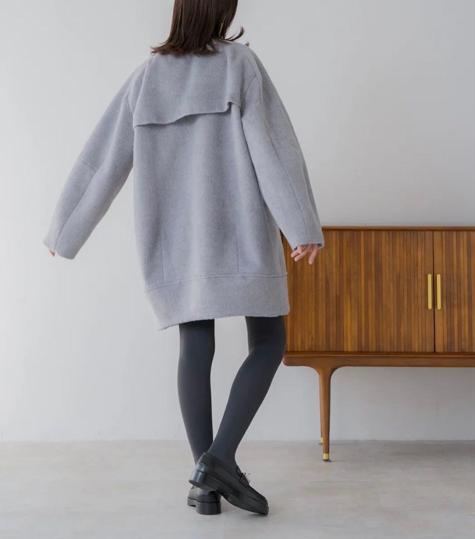 【現行】regleam コクーンシャギーコート 25AW 定価3.5万 大人気