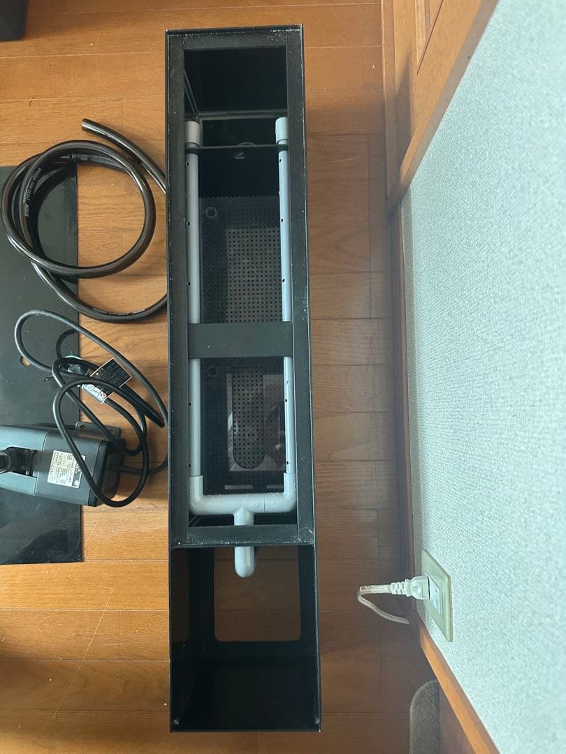 90cm上部式フィルターとレイシー水陸両用ポンプＲSD-40A