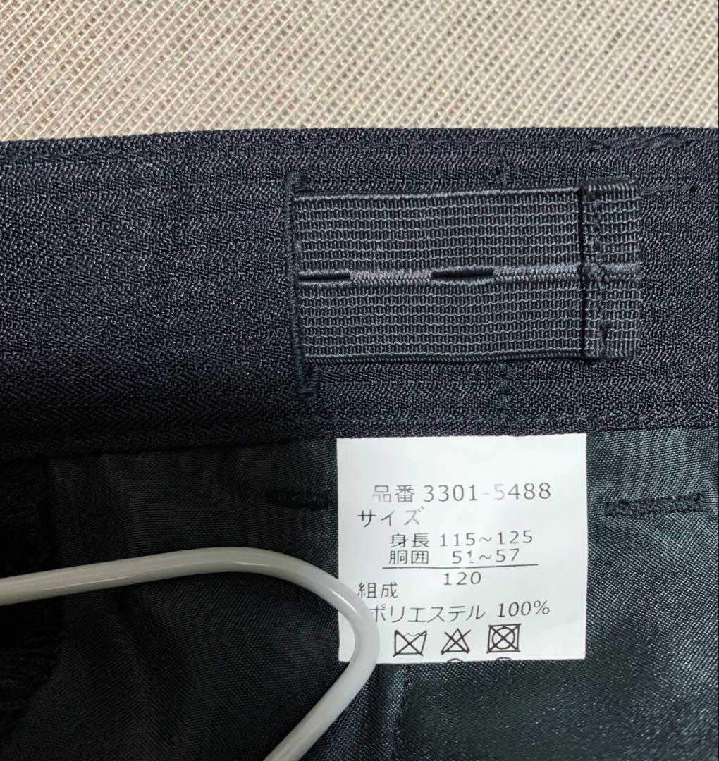 120cm セットアップ 男の子 BEAMS 黒 ネクタイ シャツ フォーマル