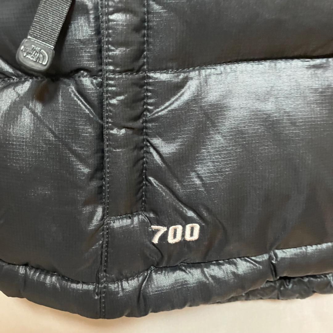 THE NORTH FACE ダウンベスト 700フィル 黒ヌプシ ブラック