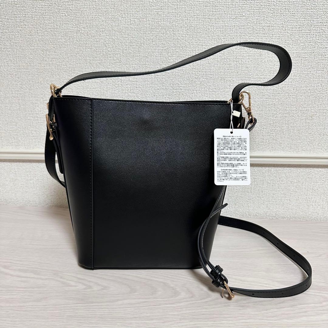 新品未使用タグ有り　NEESE ニーズ 本革バケツ型ショルダーバッグ2way