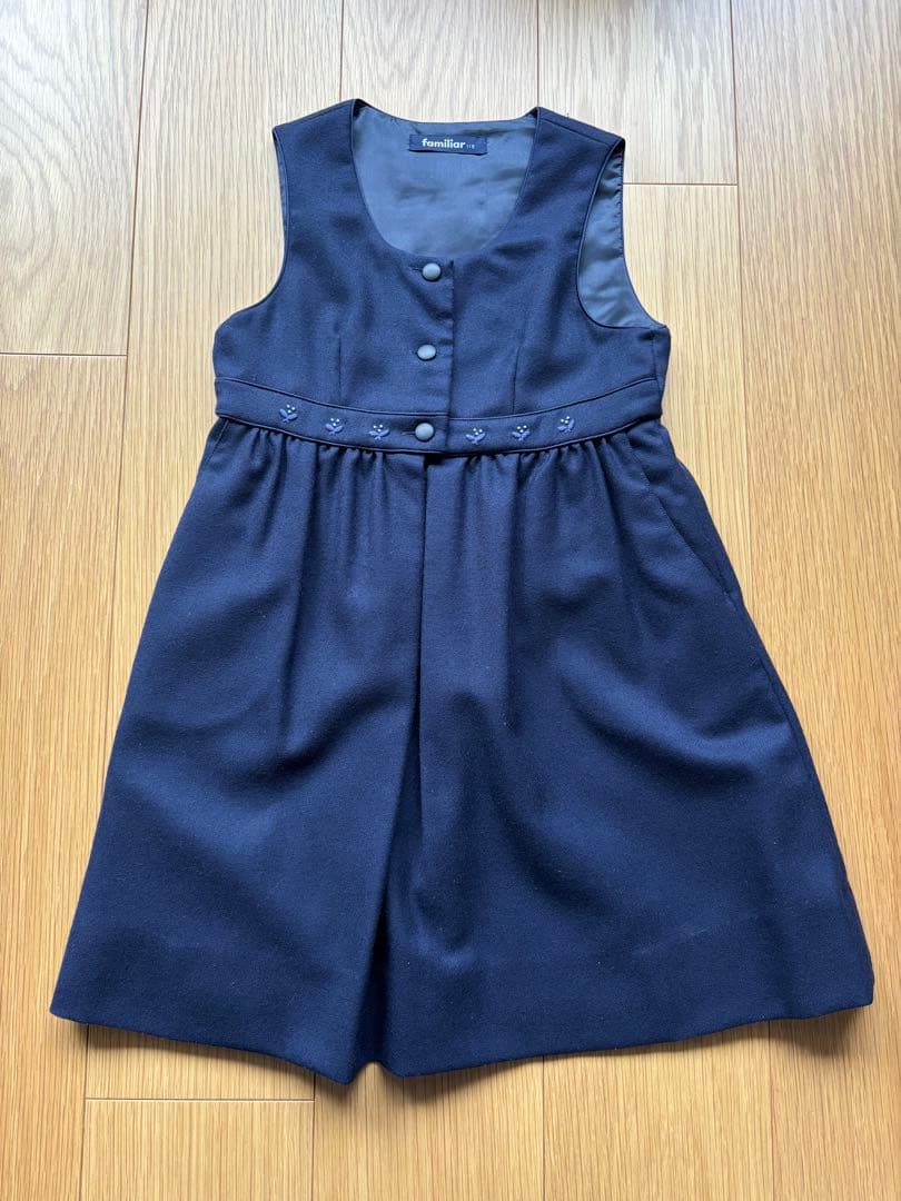 familiar アンサンブル　3点セット　お受験　入学式　全て115cm